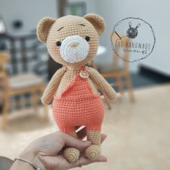 thu bong handmade bang len an toàn cho bé